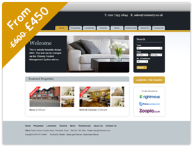 Clear Theme Estate Agent Website