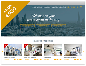 Horizon Theme Estate Agent Website